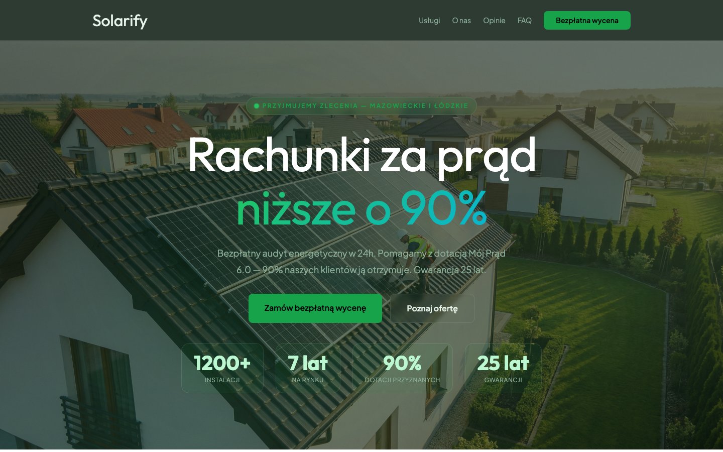 Realizacja — fotowoltaika